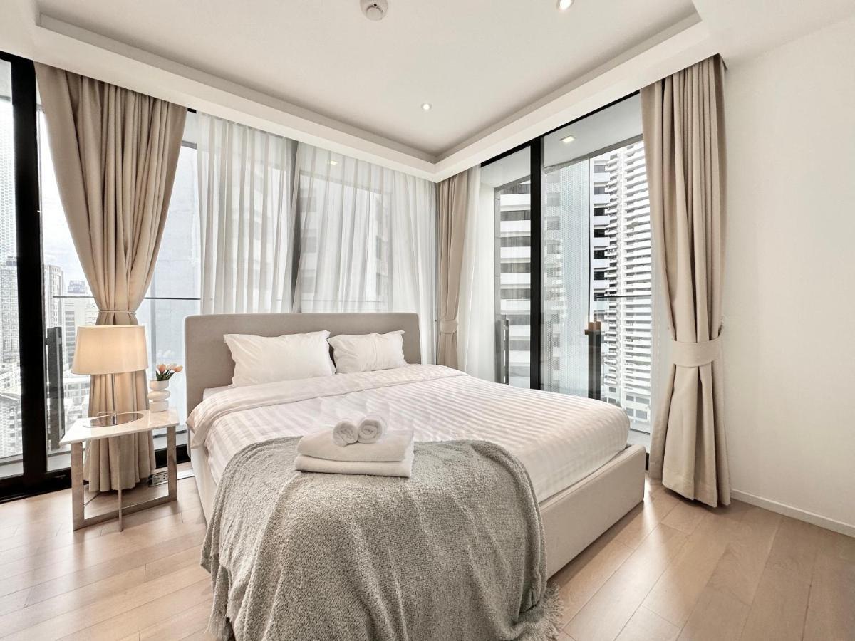 Sukhumvit 11#Luxury#Pool#Gym#Bts Nana&Mrt Sukhumvit#1Br#Max2Ppl Apartment Bangkok Exterior foto