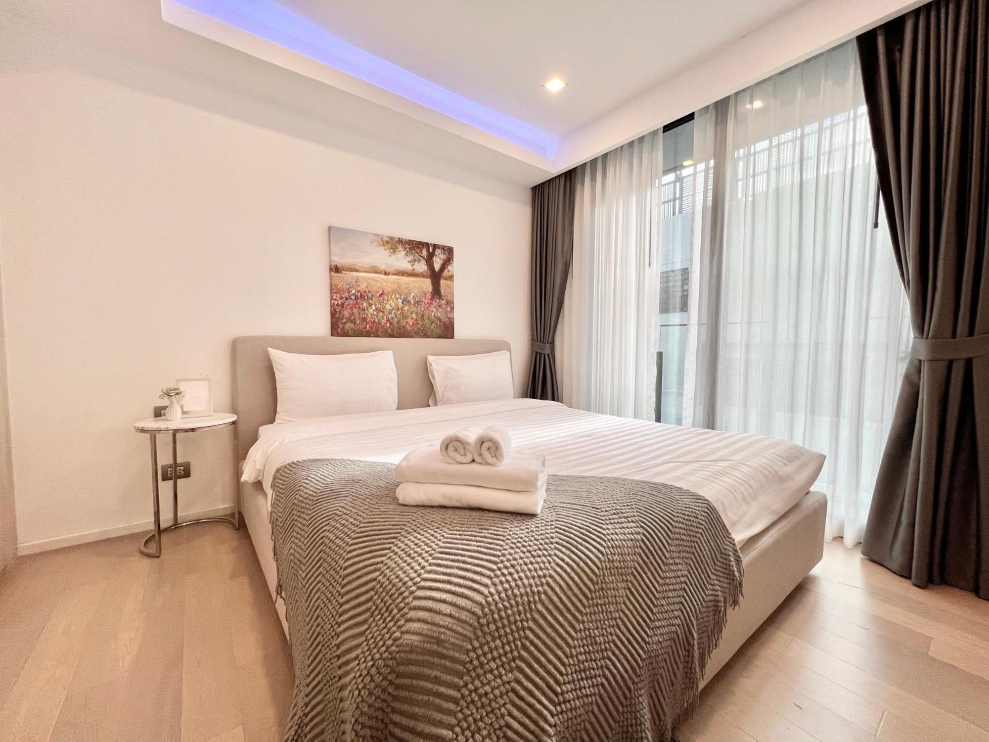 Sukhumvit 11#Luxury#Pool#Gym#Bts Nana&Mrt Sukhumvit#1Br#Max2Ppl Apartment Bangkok Exterior foto